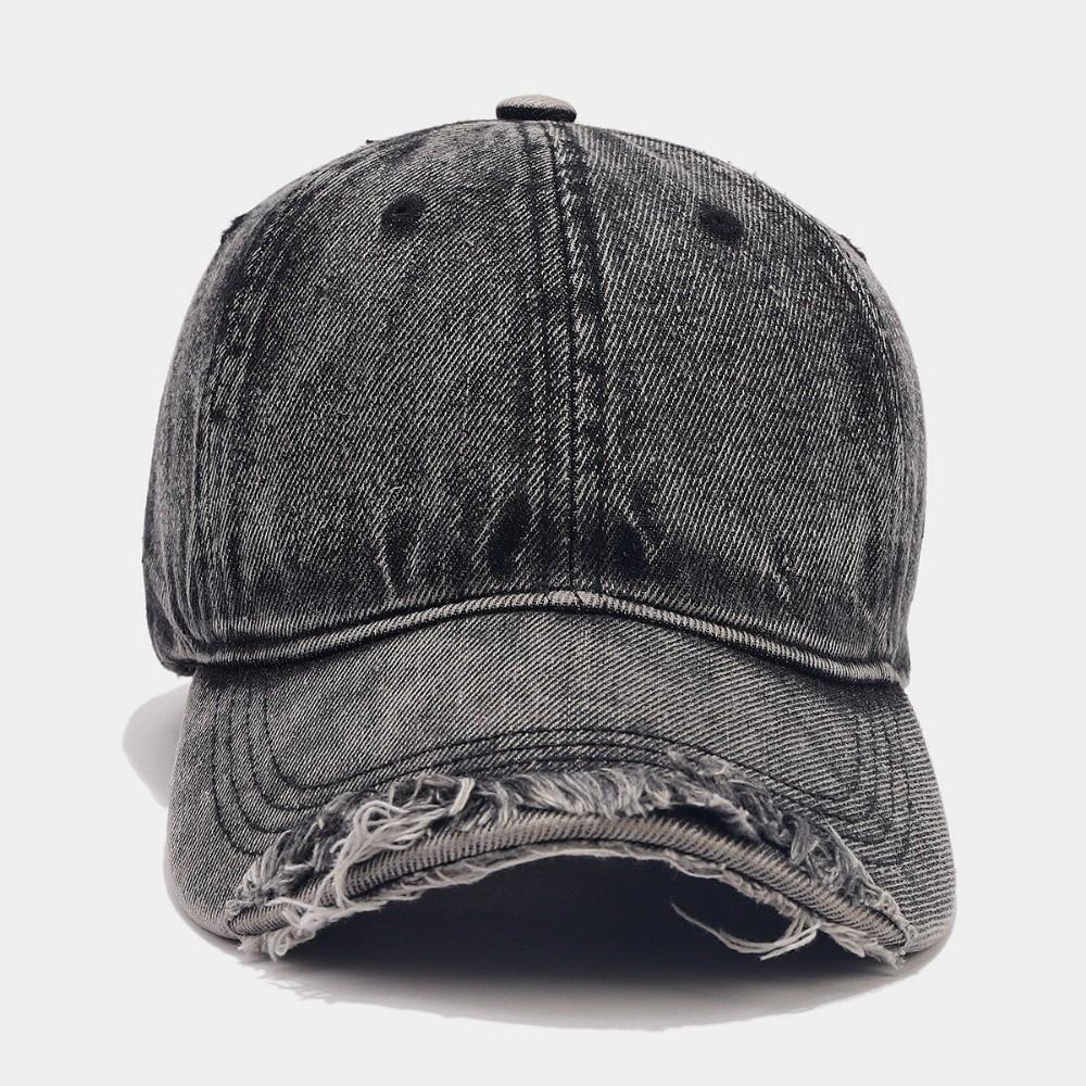 Adjustable Duckbill Hat Breathable Sun Protection Cap Casual Washed Baseball Cap