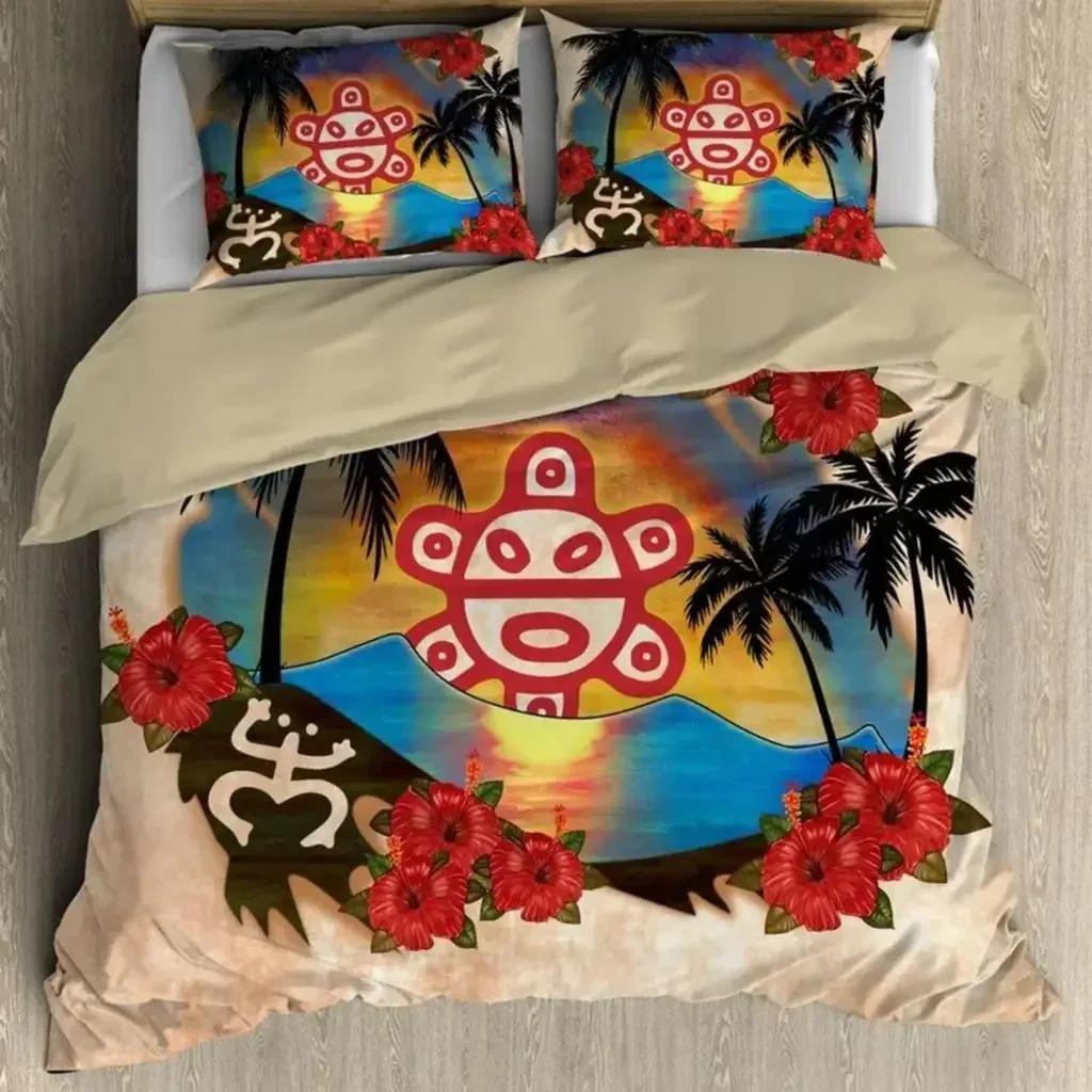 Puerto Rico National Flag Duvet Cover Set Twin Full King Size Gay Rainbow Bedding Set Microfiber Star Love Heart Comforter Cover