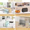 Kitchen Pot Lid Rack Cutting Board Storage Stainless Steel Cover Holder Multifunction
