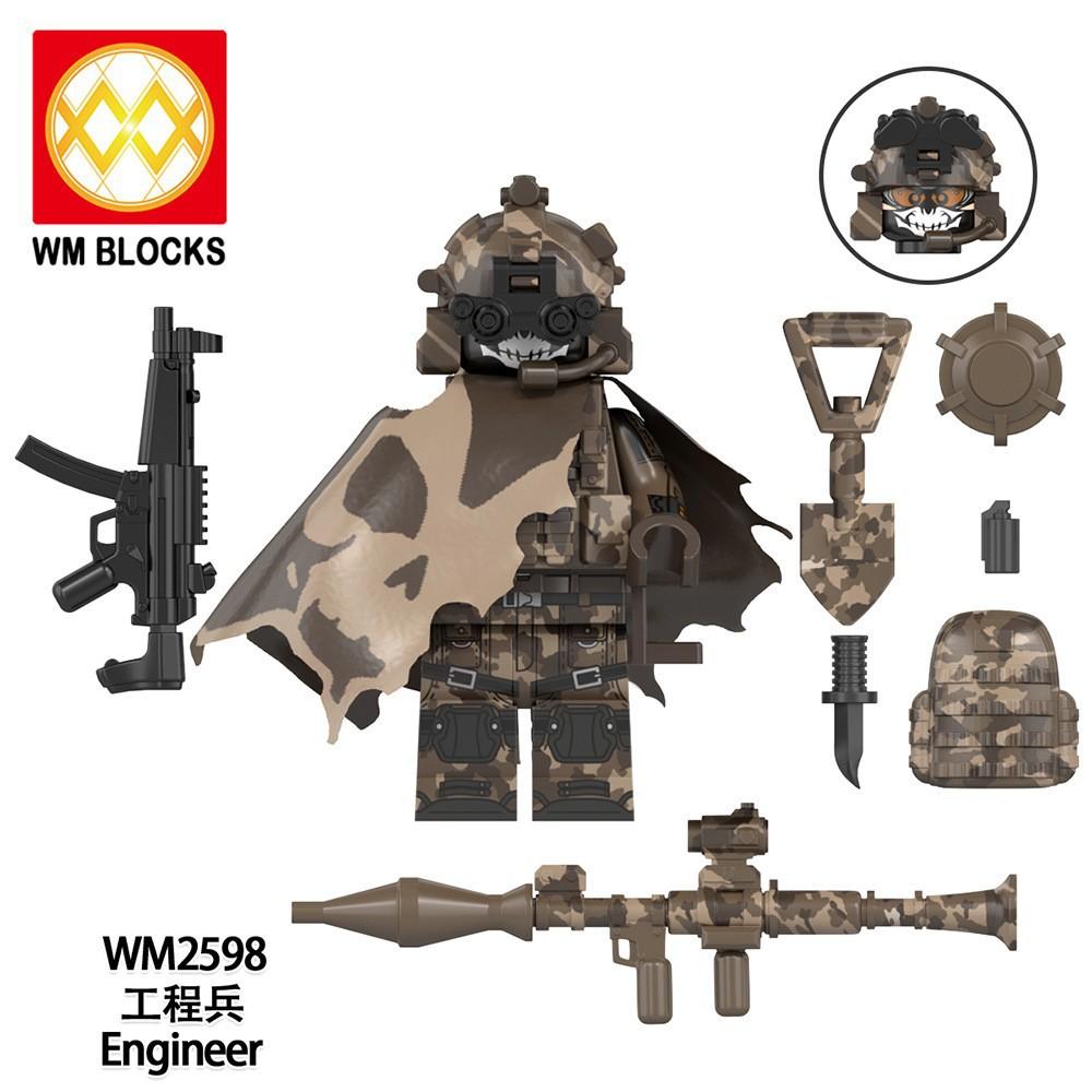 Bausteine, humanoide Puppen, Spielzeug, digitale Actionfiguren, Bauspielzeug, Raupenfahrzeuge, pädagogisches Spielzeug für Kinder, Puppen für Mädchen