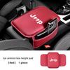 Car Center Console Protector Mat Armrest Pads With Storage Pocket For Jeep Wrangler JK Gladiator Renegade Grand Cherokee Wagonee AMW1