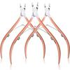 3 Stück/Set Zehennagel Fingernagel Nagelhautzange Professioneller Nagelknipser Maniküre Schneider Schere Rostfreier Stahl Trimmer Werkzeuge