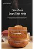 Light Wood Grain Aroma Diffuser - 500ml Automatic Spray, 7-Color Ultrasonic Humidifier