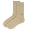 SNOOZY Welsh Corgi Puppy Embroidered Socks (Dark Beige)