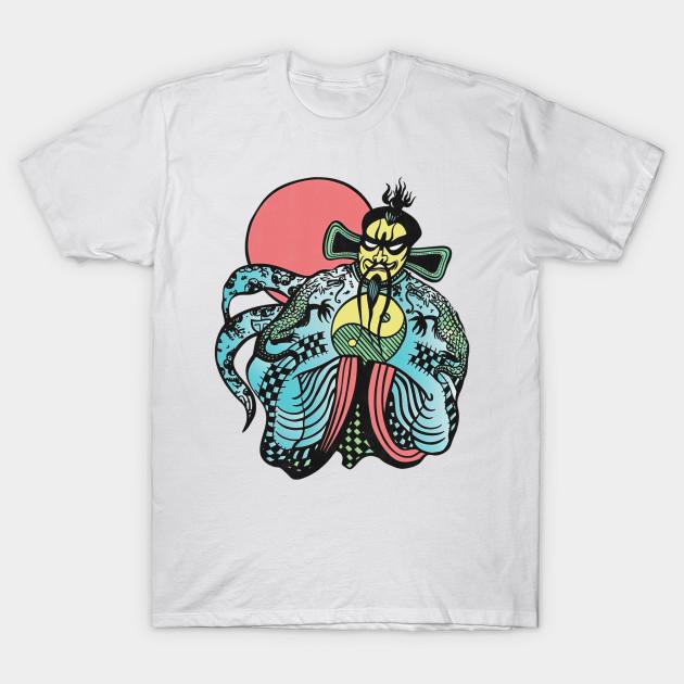 

Men Black Print T-shirt Fu Manchu (Worn By Jack Burton) - Big Trouble In Little China Movie No-Cut Transfer Paper Print Cotton Tshirt 4XL білий
