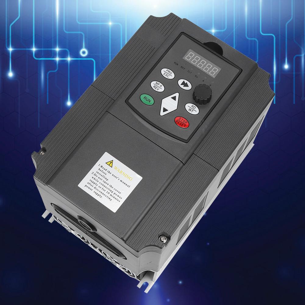 NFLIXIN@ Variable Frequency Inverter VFD Single Phase 220VAC Input 3 Phase 220VAC Output 7.5KW