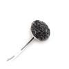 Silverring 'Sissi' svart silver (rhodinerad) - 7 mm