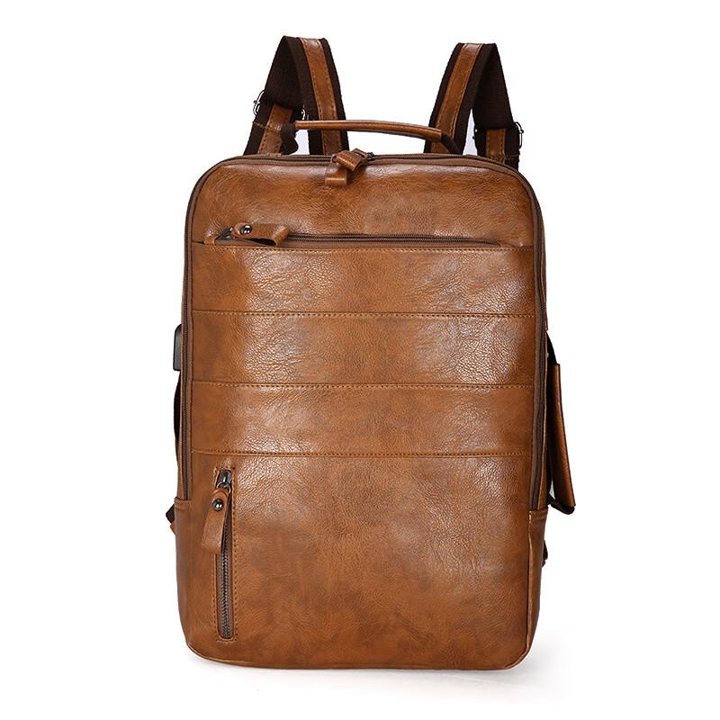 Li Shen PU Business Travel Backpack