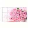 Oil-proof Kitchen Wall Sticker Rose Tulip Flower Dolphin Dandelion Self-adhesive Waterproof