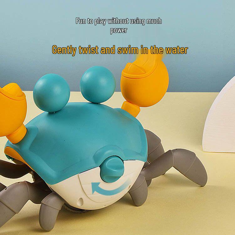 Electric Induction Crawling Crab Toy: Interactive Educational Fun for 1-2 Year Olds