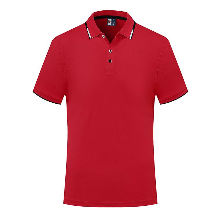 HBT 603 200G Silk Cotton Double Collar Lapel POLO Shirt
