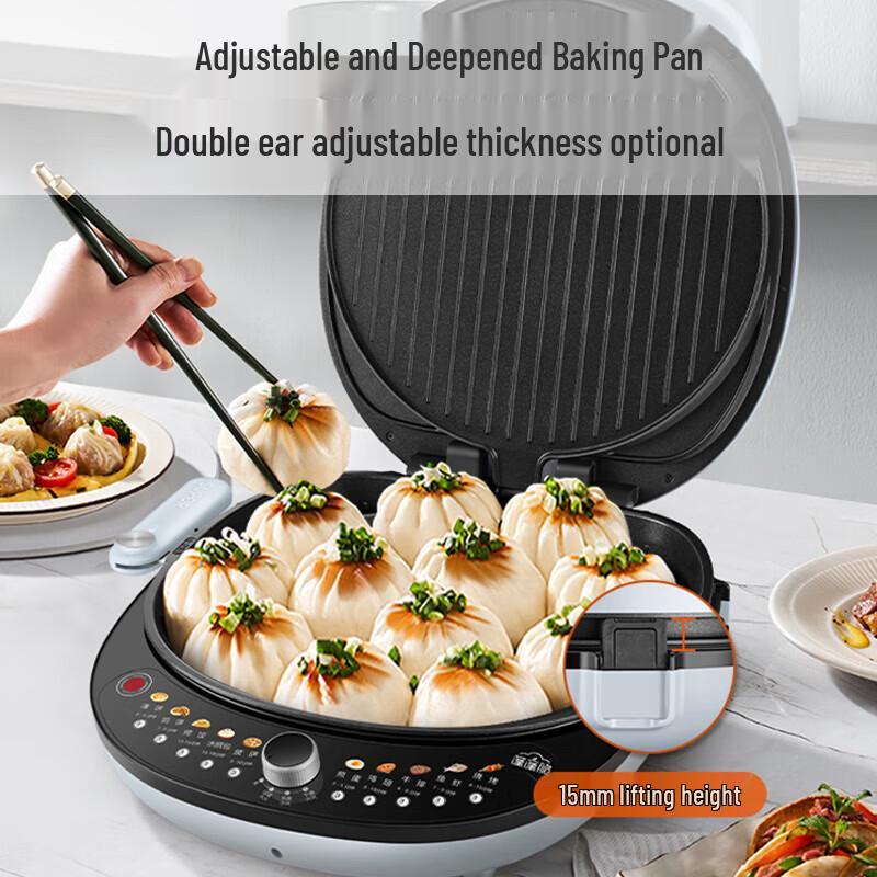 Supor Double-Sided Electric Griddle and Waffle Maker