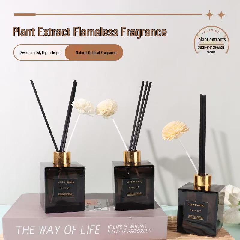 Flameless Aromatherapy Essential Oil Diffuser for Long-lasting Home Fragrance in Bedrooms and Bathrooms