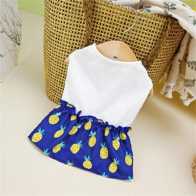 Delicate Pet Dress Dog Skirt Pet Dress Dog Sundresses Pineapple Dress Beach