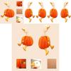 Pumpkin Duck Plush Toy Cute Gift For Kids And Animal Lovers
