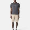 STONE ISLAND Ss25 Reflektierendes Logo Rundhals Kurzarm T-Shirt Herren T-Shirts Anthrazit K1S152100020-V0065