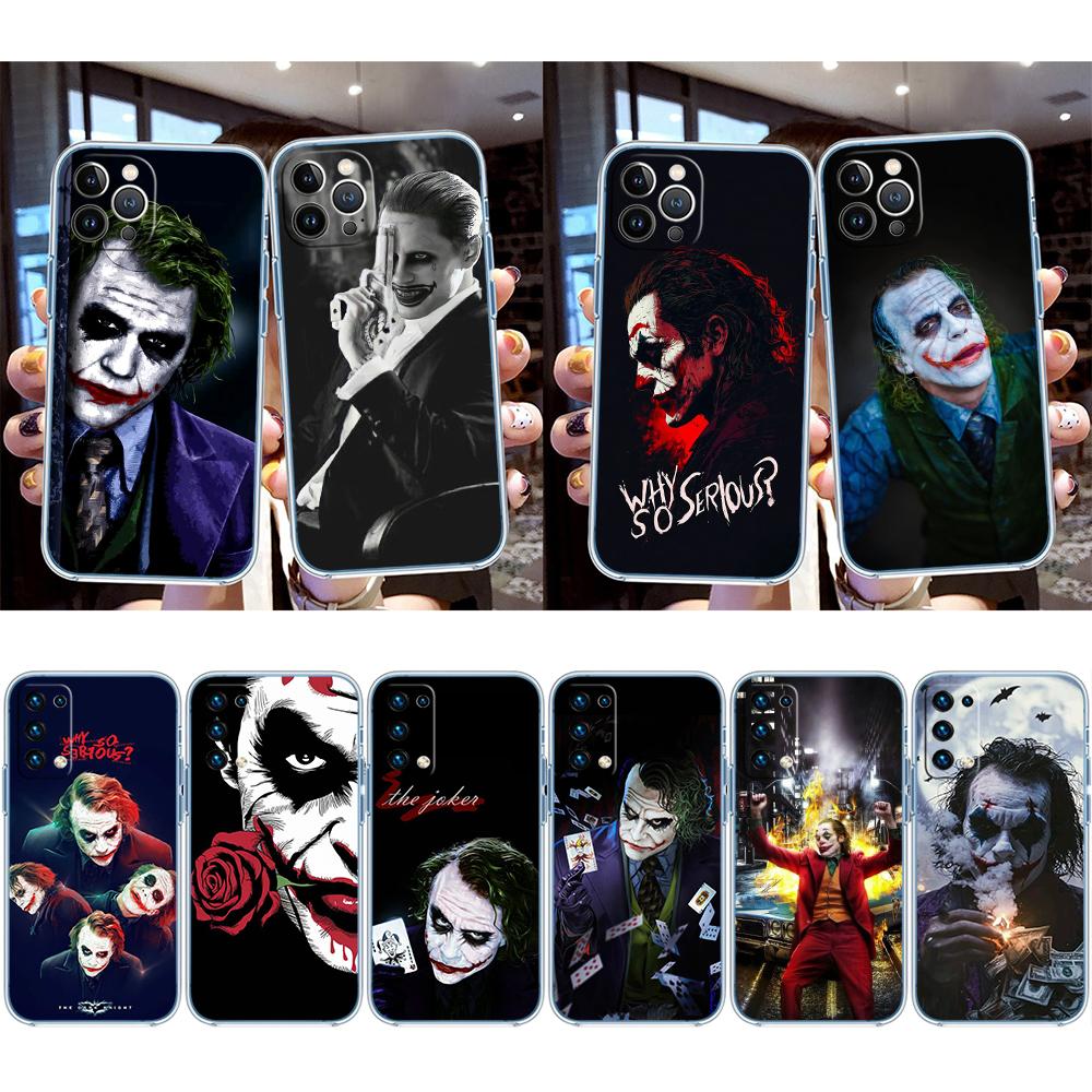 RE40 Joker Transparent Phone Case for Motorola Moto G10 G20 G30 G31 G32 G34 G35 G41 G42 G50 G51 G52 G55 G60 G60S G62 G71 G72 G75