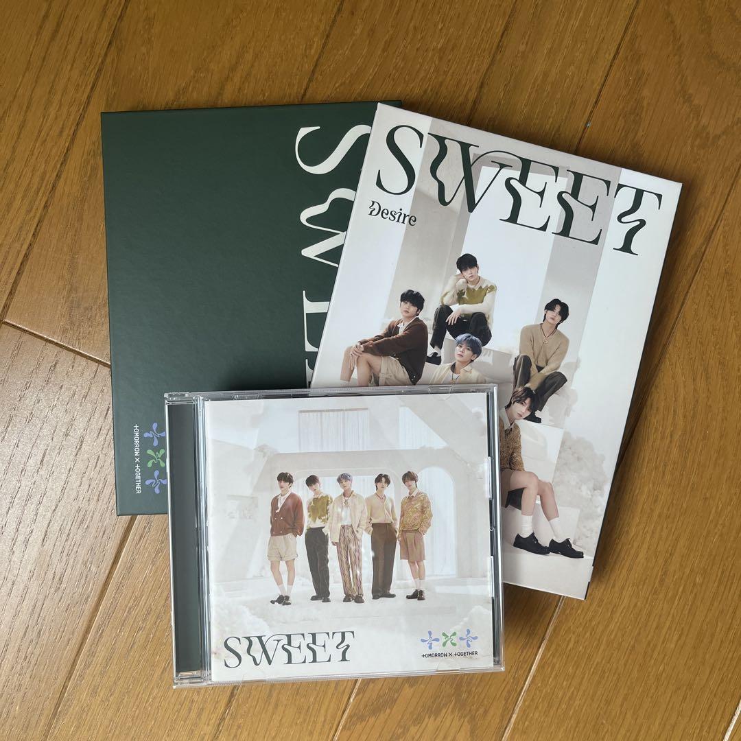 

[USED] TOMORROW X TOGETHER SWEET CD txt