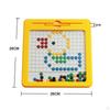 Magnetic Doodle Board Game Prizes Party Favors Drawing Pad for Kids Children 31.5cmx31.5cmx2.3cm