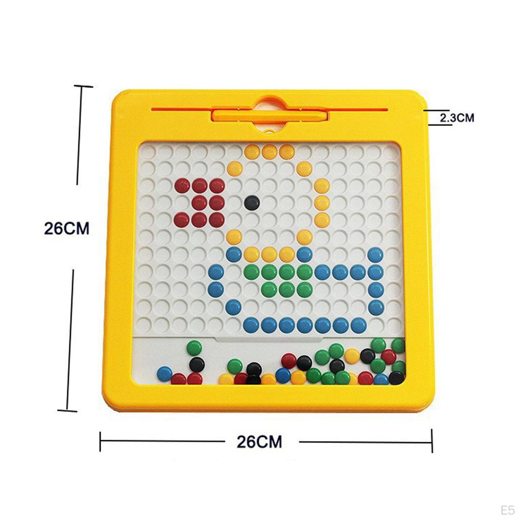 Magnetic Doodle Board Game Prizes Party Favors Drawing Pad for Kids Children 31.5cmx31.5cmx2.3cm