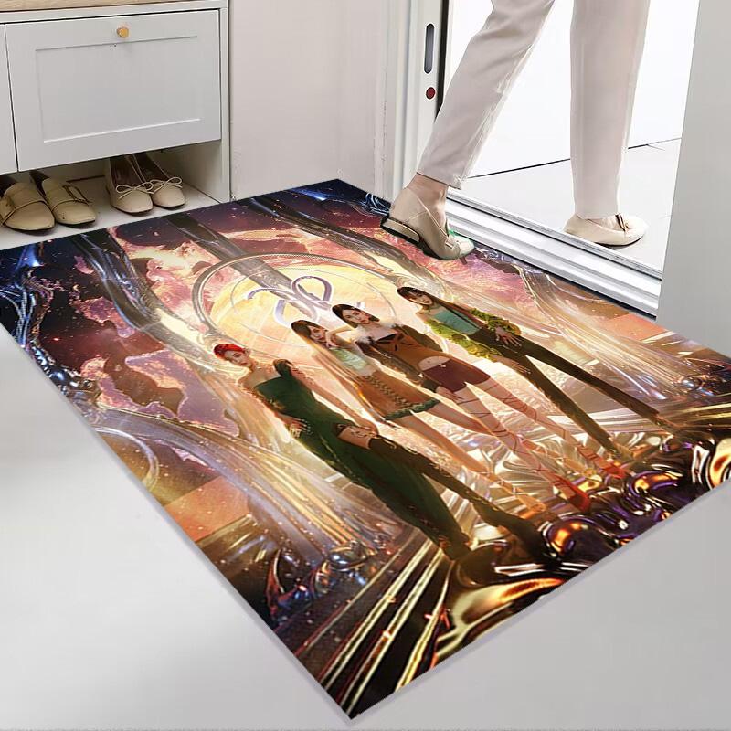 Butterfly Dreams carpet Suitable for all seasons printing Doormat Fashion Bathroom mat