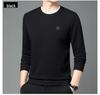 2024 Men's Versatile Long-Sleeved Crew Neck Sweatshirt