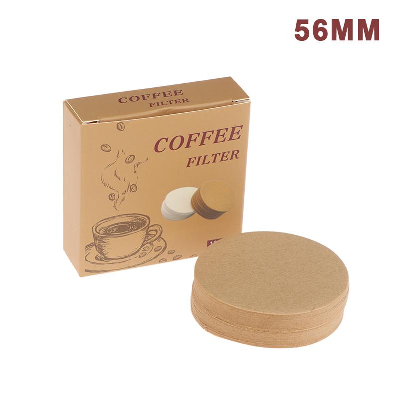 100Pcs Coffee Filter Paper Espresso Paper Filters 54/56/60/62/64/68Mm Puck Screen For Portafilter Machine Tools