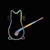Car Sticker Art Design Shadow Cat Tail Car Stickers Cartoon Cute Kawaii Car Styling Decals Rear Window Sticker