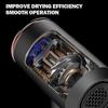 Hair dryer with diffuser and concentrator 5 speeds Black Black