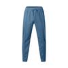 Men's Fashion Casual Solid-Colour Trousers Loose-Fit Drawstring Straight-Leg Trousers