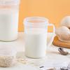 Milk Cup With Lid Yogurt Handle Cup Breakfast Cup  Milk Coffee Microwave Heating Measuring Cup With Scale Beverage Container