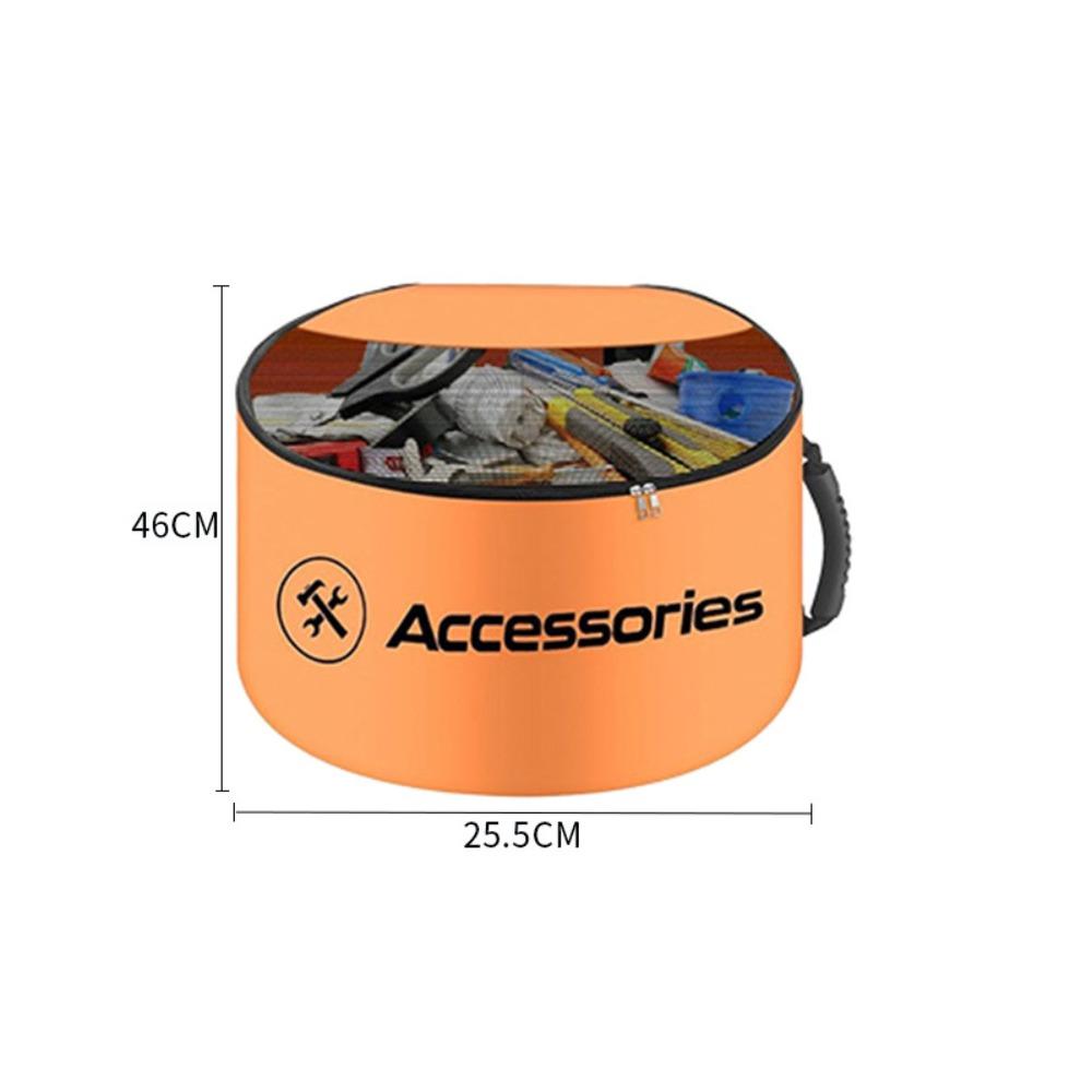 

Drawstring Closure RV Hose Storage Bag Breathable Mesh RV Utility Bag Electrical Cords оранжевый
