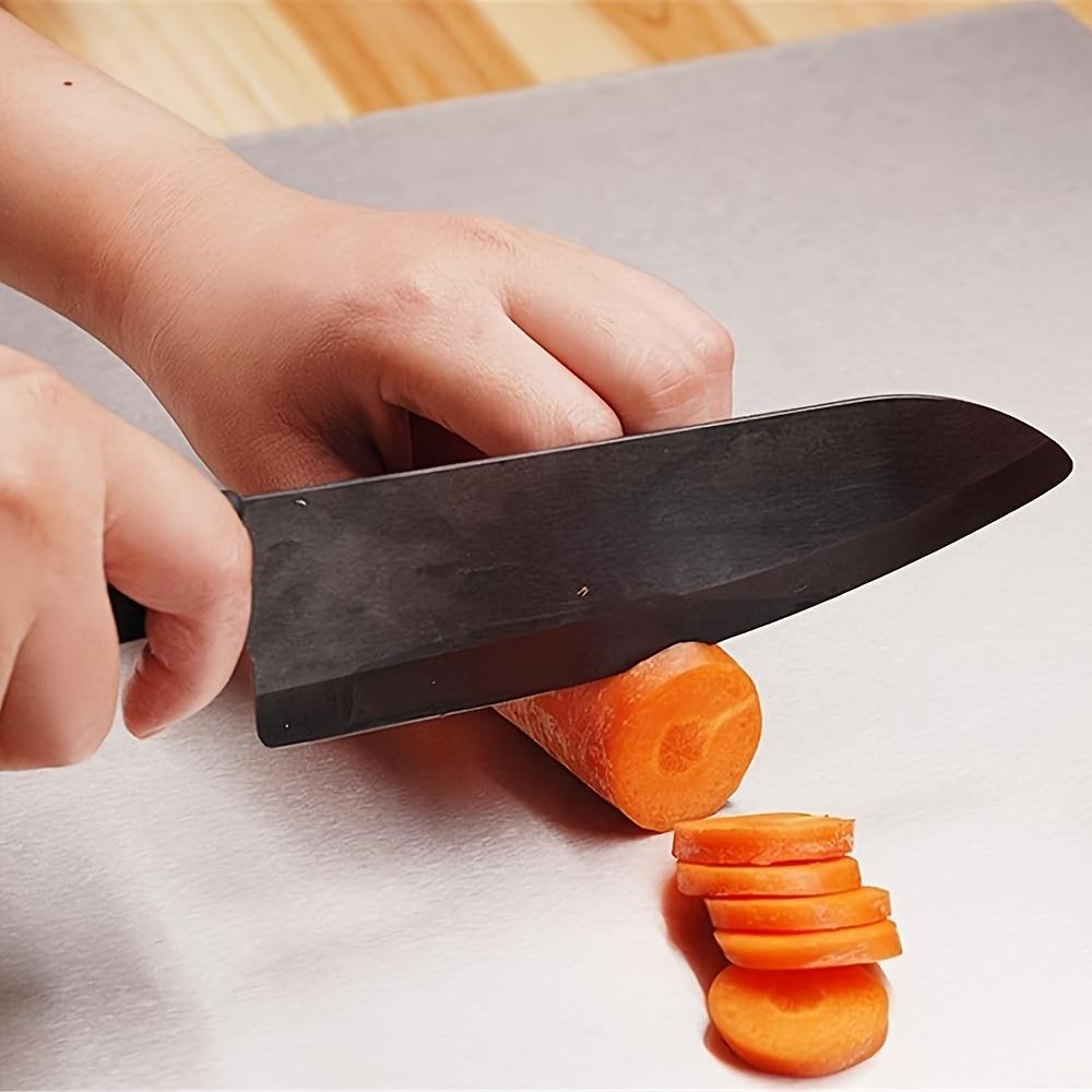 [Premium Cutting Board] Heavy-Duty 1pc Premium Stainless Steel Cutting Board | Non-Slip, Easy-to-Clean Chopping Block with Lip for Food Safety