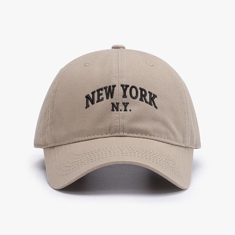 

Embroidery New York N.Y. Men Baseball Cap Soft Cotton Sun Hats Women Snapback Sunbonnet Adult Truker Caps Sport Hats Adjustable (56-62cm)