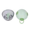 Manual Garlic Chopper, Non-Slip, Easy to Clean, Safe, Durable, Sharp, Small, Perfect for Salads (Green)