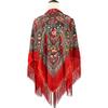 Fashionable Ethnic Printed Shawl - Warm, Large Square Scarf for Autumn/Winter, Travel & Sun Protection