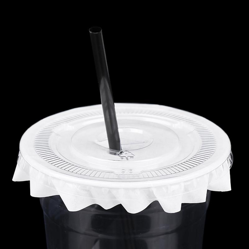 10Pcs 360/420/520Ml Plastic Straw Cups With Lids Snack And Drink Cup Cold Cup Clear Disposable Pet Plastic Cup Boba Milk Tea Cup