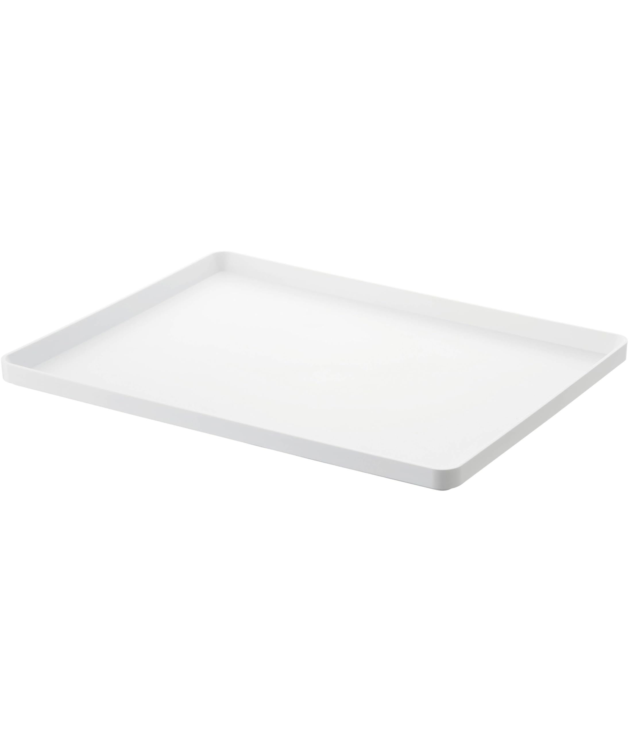 

Yamazaki Tower W40 x D30 x 4294 Tray, White, Approx. H2cm, Square, Placemat, Simple, белый