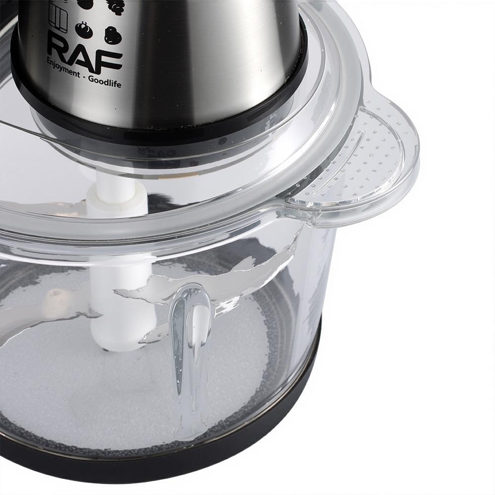 EU-Standard Meat Grinder, Household 3L Garlic Peeler, Dough Mixer, Food Processor, Baby Food Maker, and Egg Beater
