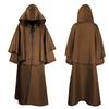 Men's And Women's Halloween Costumes Grim Cloak Hooded Capes Jacket Long Coat