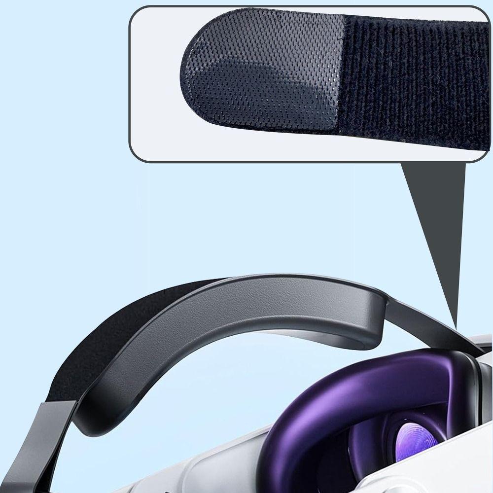 Hook & Loop Fixed Support Strap Stress Relief VR Accessories VR Headband for Meta Quest 3 2