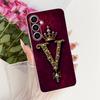 For Samsung Galaxy S23 FE Case S23 Plus Cute Crown Letters Cover Soft Slim Phone Case For Samsung S23 Ultra S 23 S23+ Funda Bags