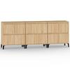 Maison Exclusive - Buffets 3 pcs chêne sonoma 60x35x70 cm bois d'ingénierie