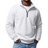 Sudaderas con cremallera de cuarto para hombre, sudaderas informales con media cremallera, sudaderas con capucha, tops para el gimnasio y tops diarios
