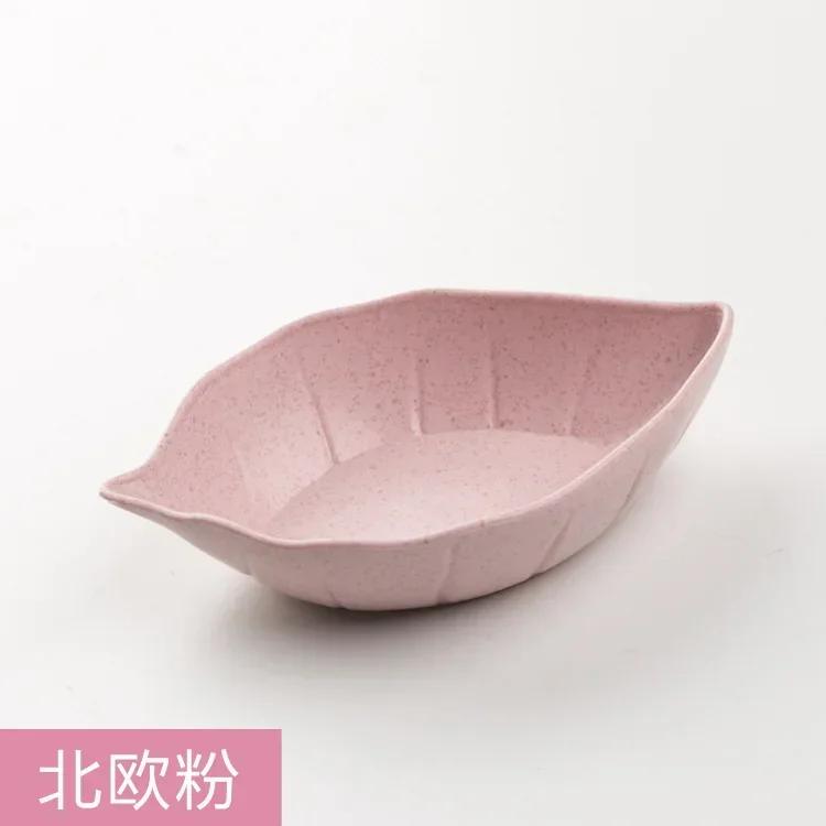 Küche Haushalt Einfaches Bonbonfarben Geschirr Täglich Ausgefallen Obstteller Tablett Aufschnitt Snack Kleine Schale Keramik Sushi Zubehör