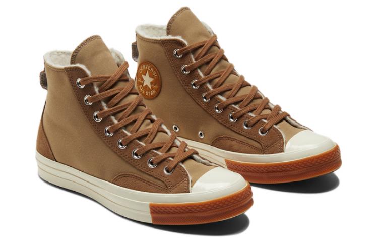 Chuck 70 Converse High 'Lined Colorblock - Nomad Khaki Gum' A04410C