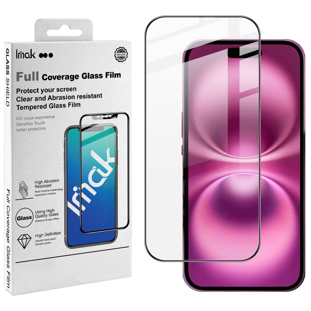 

Для iPhone 17 Air Pro Max Стекло IMAK Полное покрытие Закаленная стеклянная пленка Серия Pro+ iPhone 17 Air