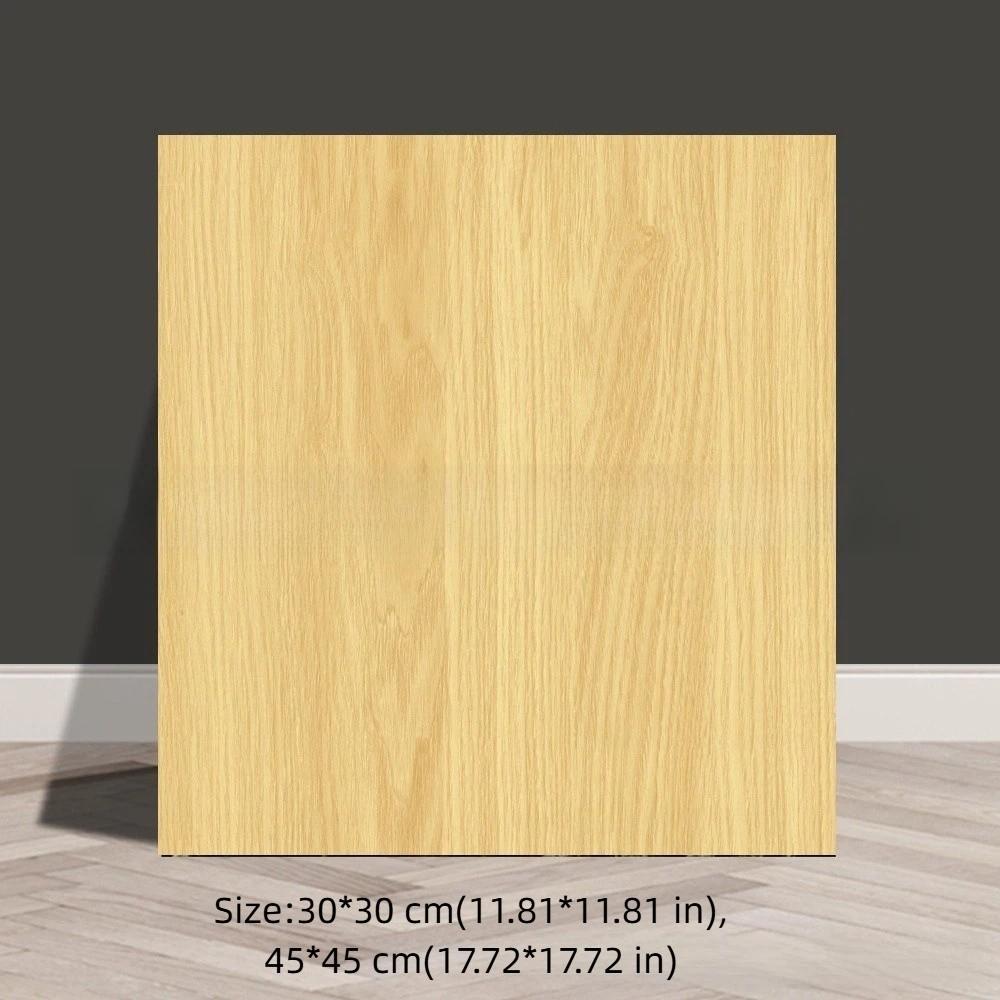 Waterproof 3D Wall Sticker Self-adhesive Wall Tile Sticker New Wood Grain Wall Sticker Living Room