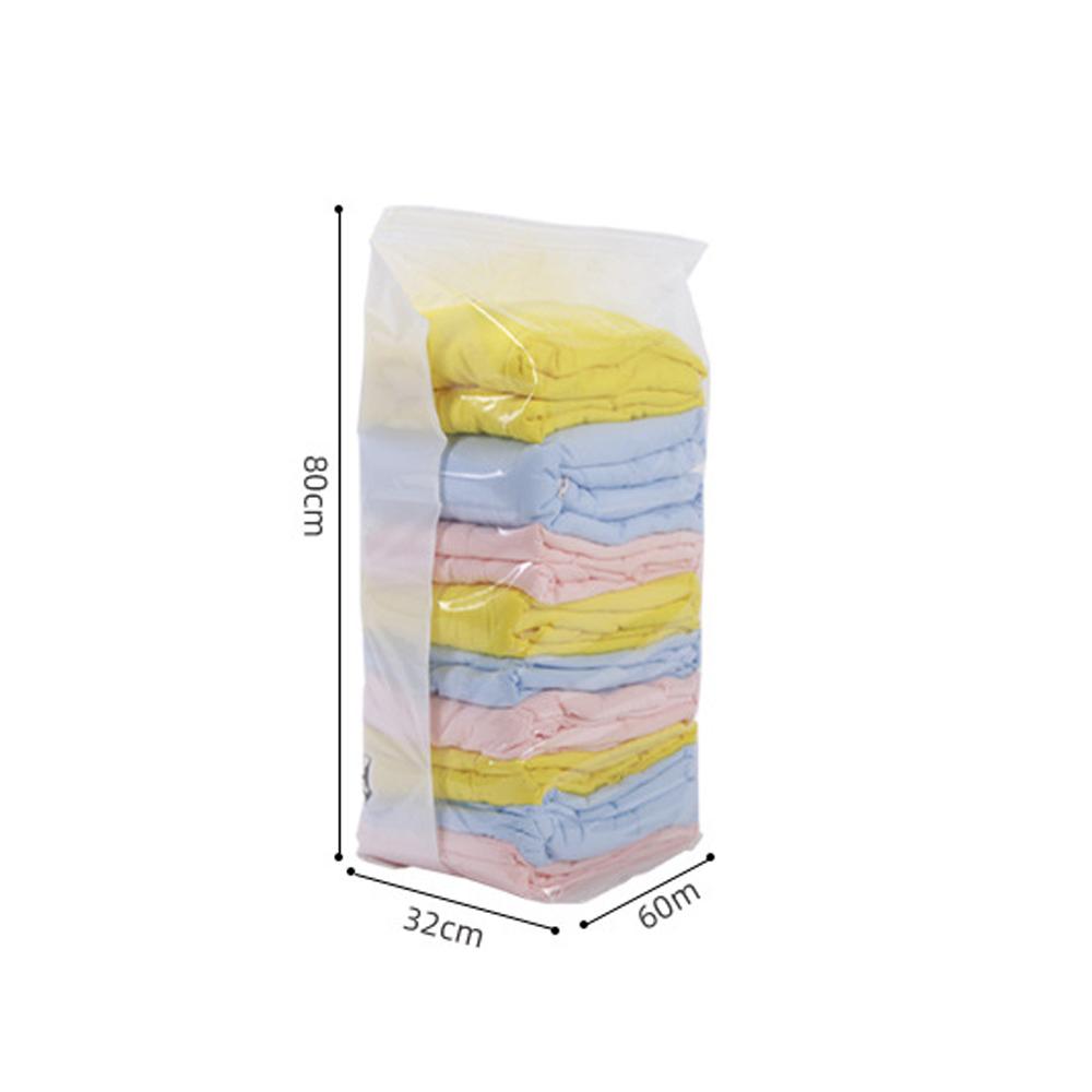 High Capacity Vacuum Bag Package Compressed Organizer for Quilts Clothes Transparent Space Saving Seal Bags Foldable Storage Bag