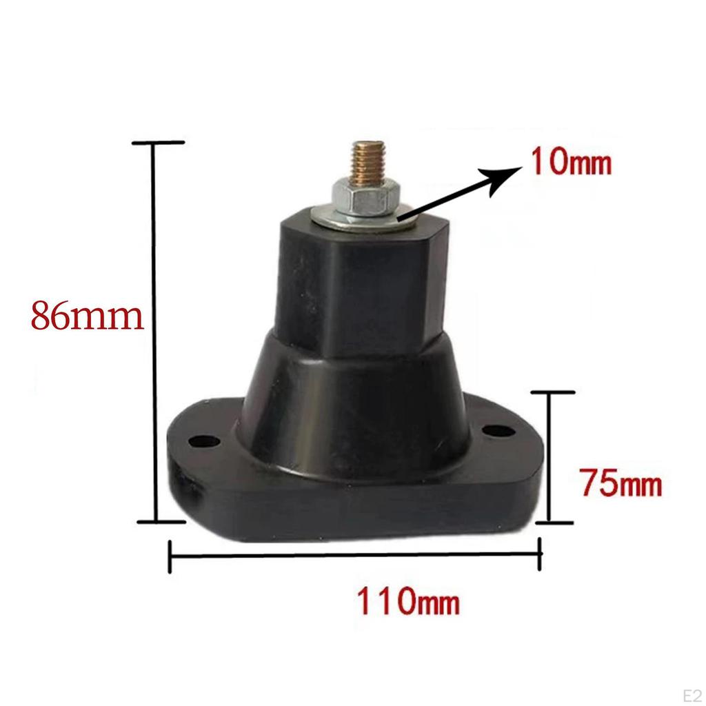 4Pcs Air Conditioner Vibration Isolator Feet Pads Spare Parts Lightweight for Noise